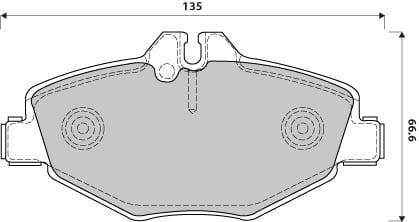 Pad shape image