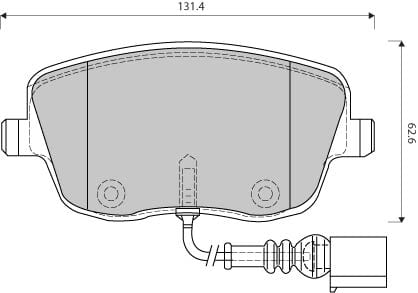 Pad shape image