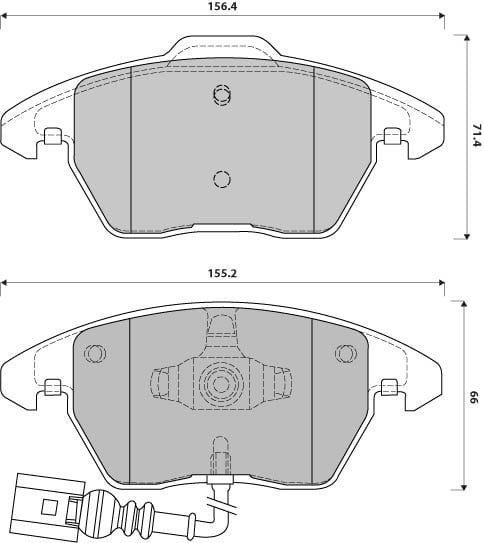 Pad shape image