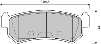 Pad shape image