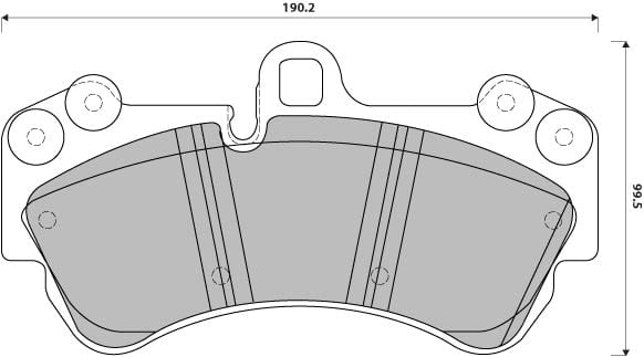 Pad shape image
