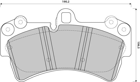 Pad shape image