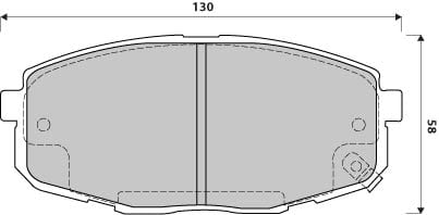Pad shape image