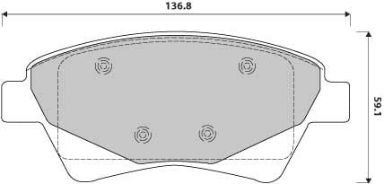 Pad shape image