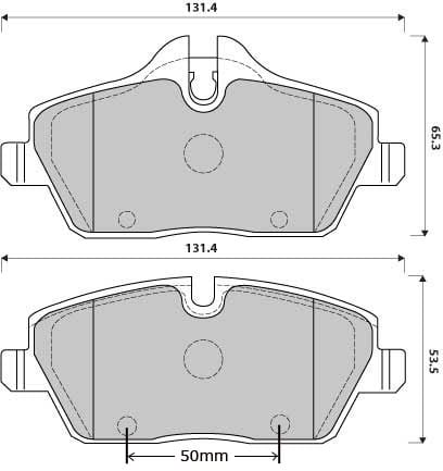 Pad shape image