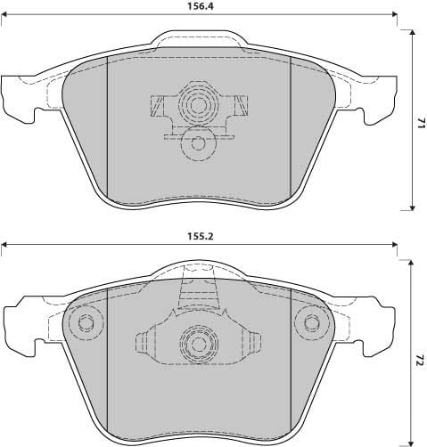 Pad shape image