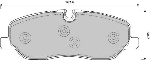 Pad shape image