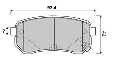 Pad shape image