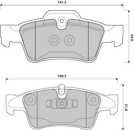 Pad shape image