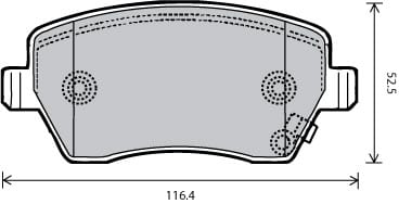 Pad shape image