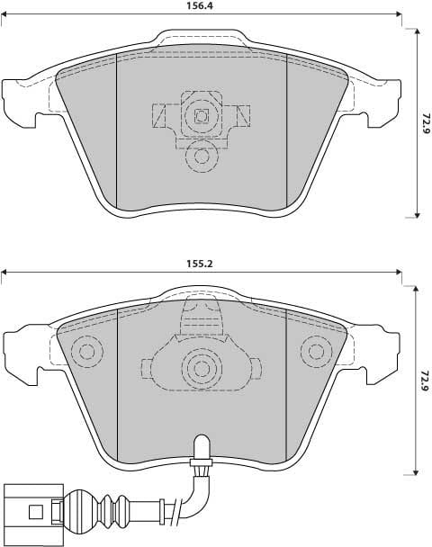 Pad shape image