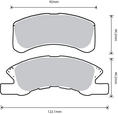 Pad shape image