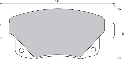 Pad shape image