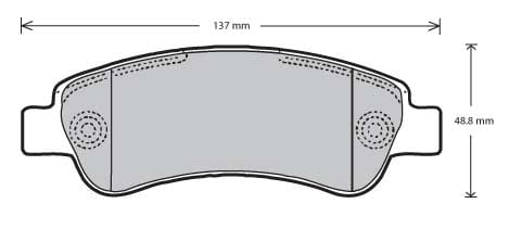 Pad shape image