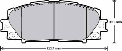 Pad shape image