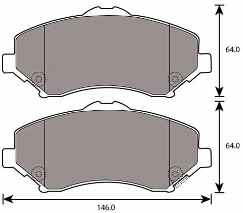 Pad shape image