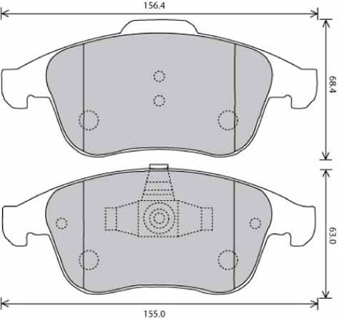 Pad shape image
