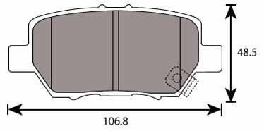 Pad shape image
