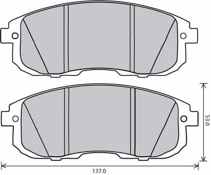 Pad shape image