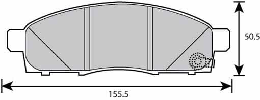 Pad shape image