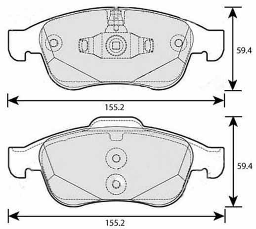 Pad shape image