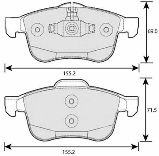 Pad shape image