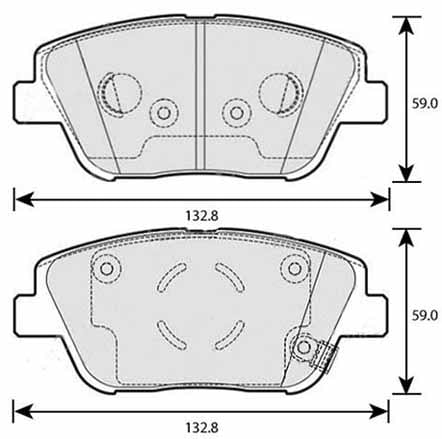 Pad shape image