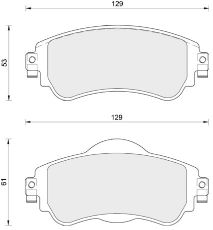 Pad shape image