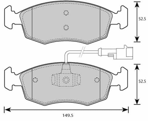 Pad shape image