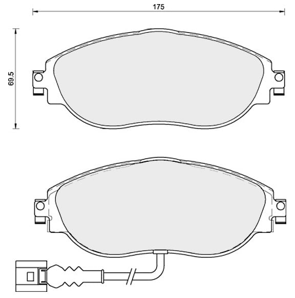 Pad shape image