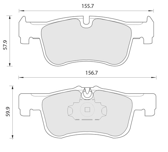 Pad shape image