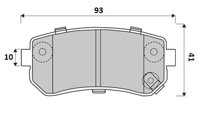 Pad shape image