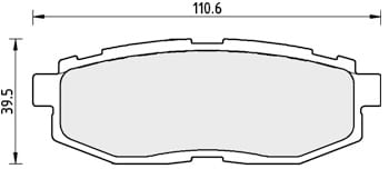Pad shape image