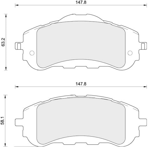Pad shape image