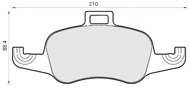 Pad shape image