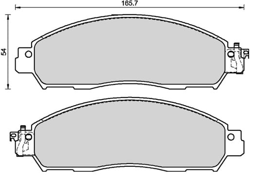 Pad shape image