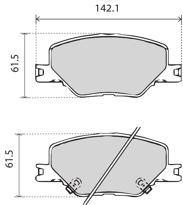 Pad shape image