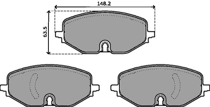 Pad shape image