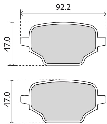 Pad shape image