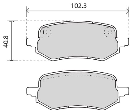 Pad shape image