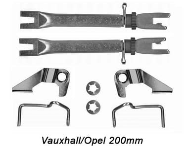 BRAKE ADJUSTER AXLE KIT