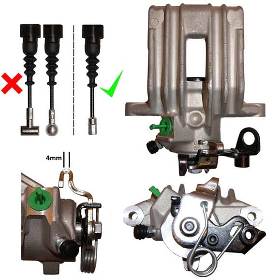 Volkswagen Golf 98-04 Golf MK4 1.8 Turbo INC GTI Rear - Brake 