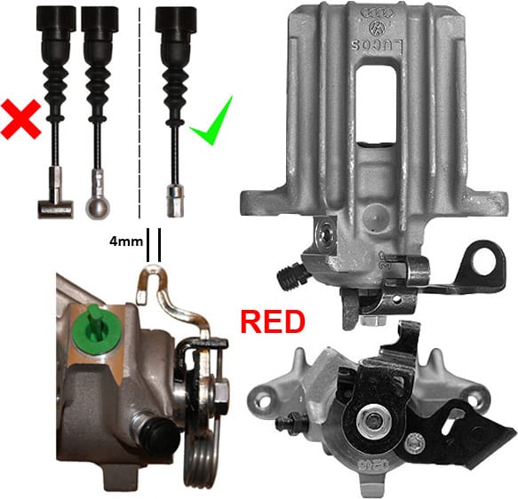 TRW NEW OE BRAKE CALIPER