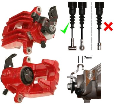 L/H BRAKE CALIPER