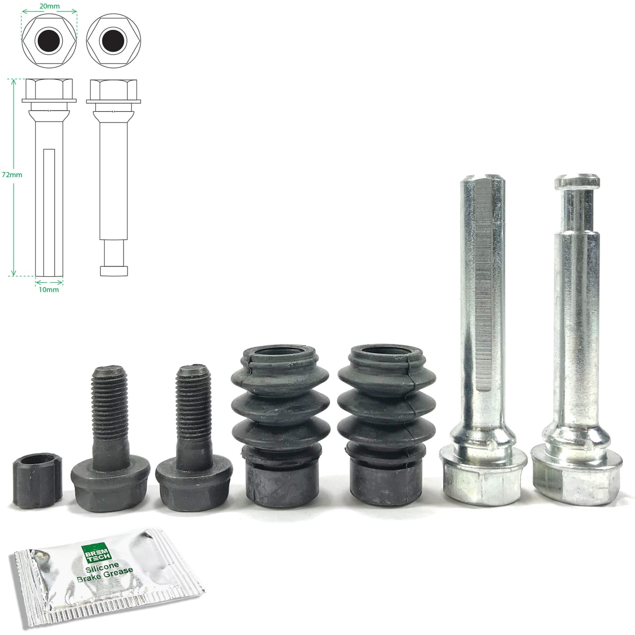 CALIPER FITTING KIT X1