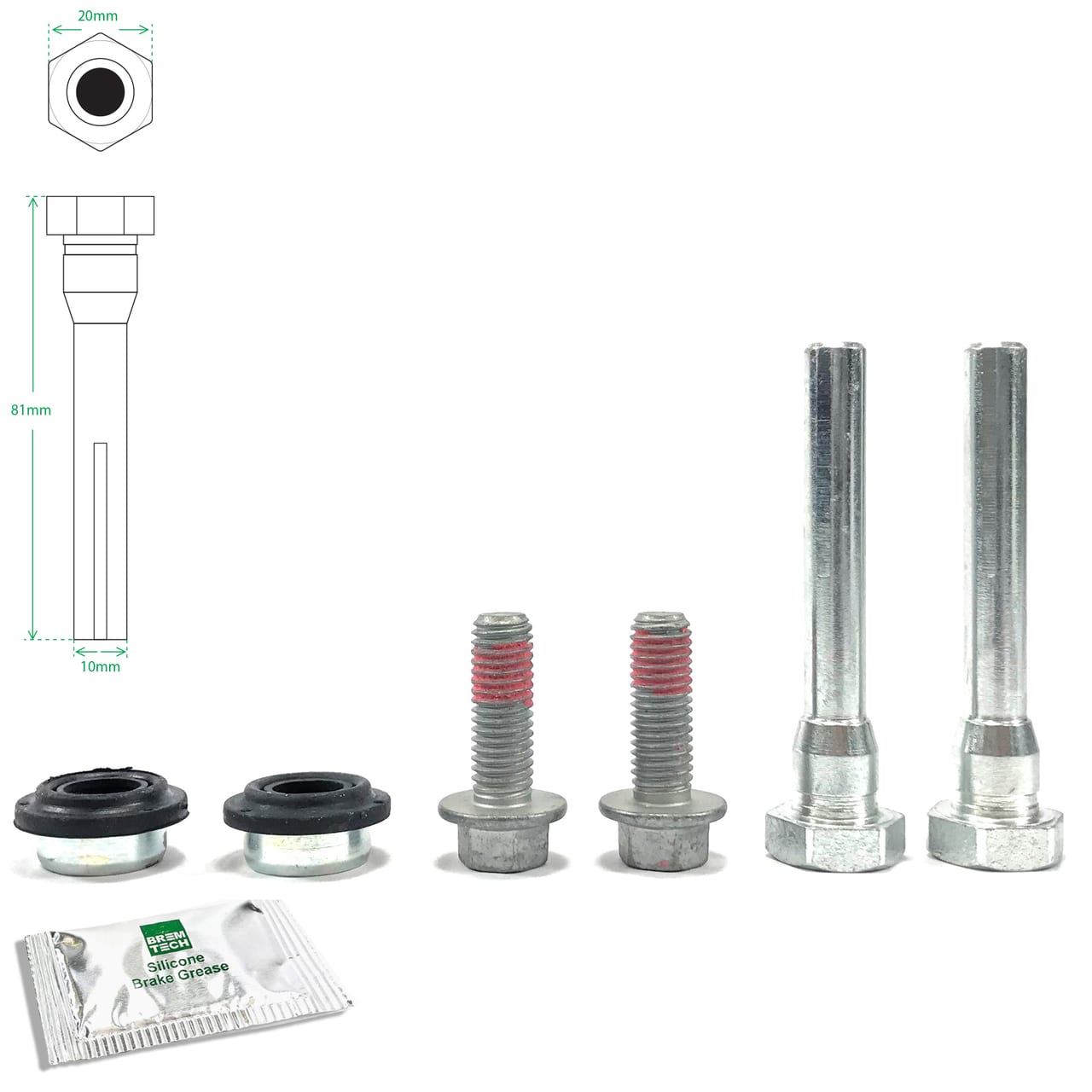CALIPER FITTING KIT X1