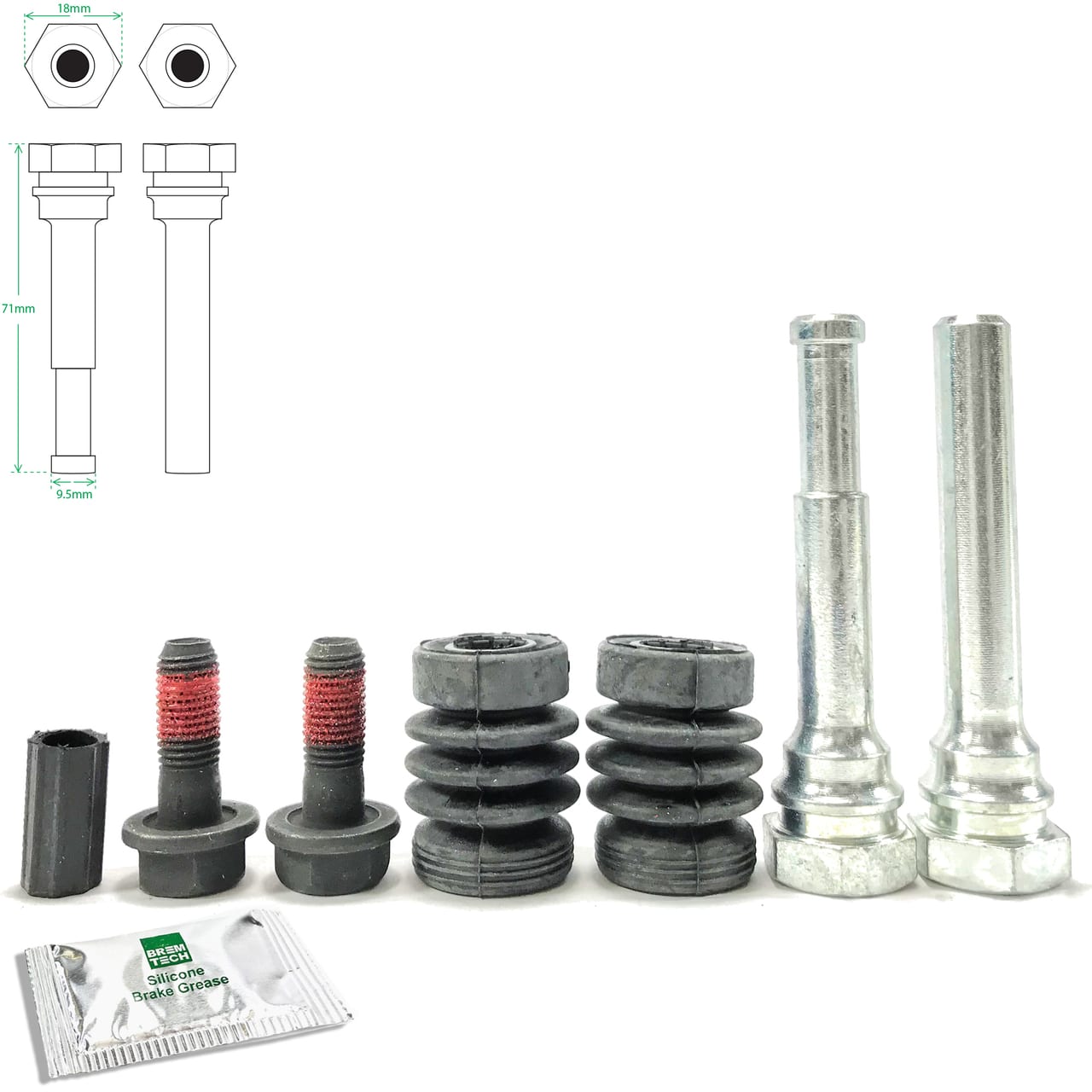 CALIPER FITTING KIT X1