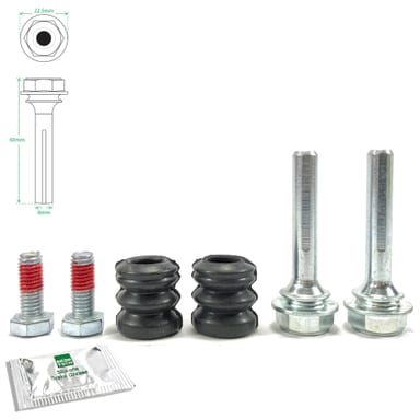 CALIPER GUIDE KIT EACH