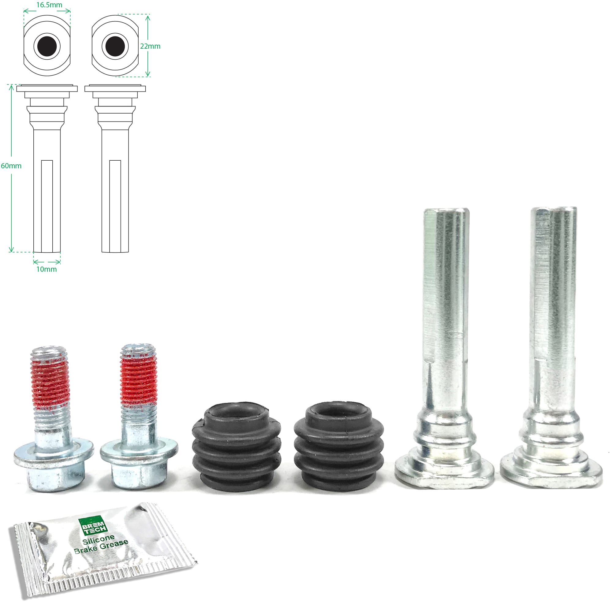 Honda Jazz 0815 Jazz 1.3 Ivtec INC Hybrid Rear Brake Calipers and