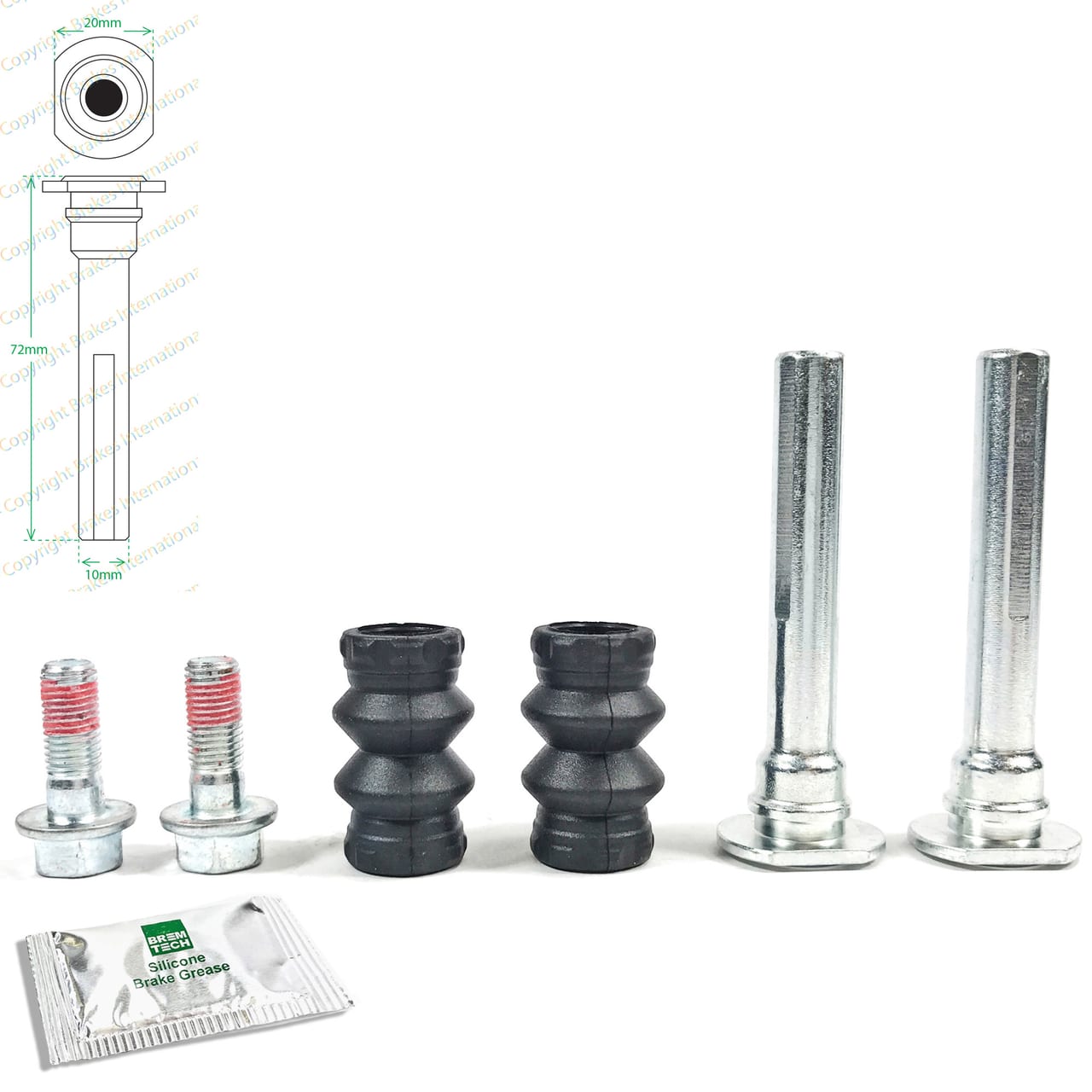 CALIPER FITTING KIT EACH